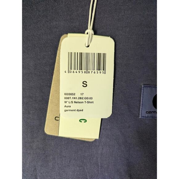 Carhartt WIP Work in Progress Women’s Nelson Long Sleeve T-Shirt - Picture 3 of 3